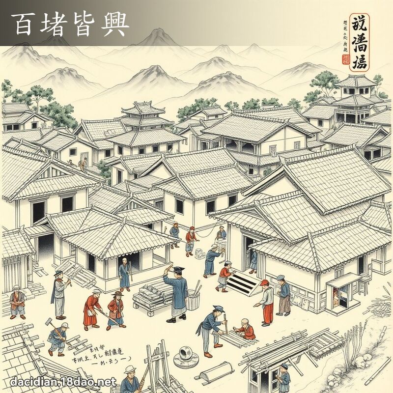 百堵皆兴 配图