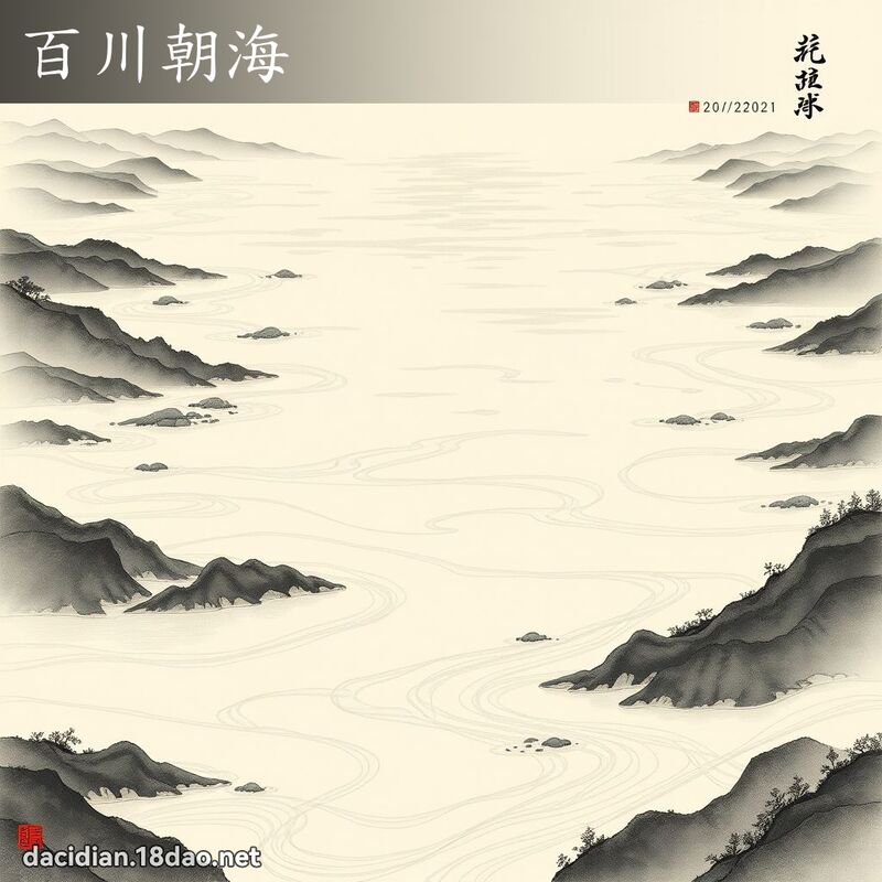 百川朝海 配图