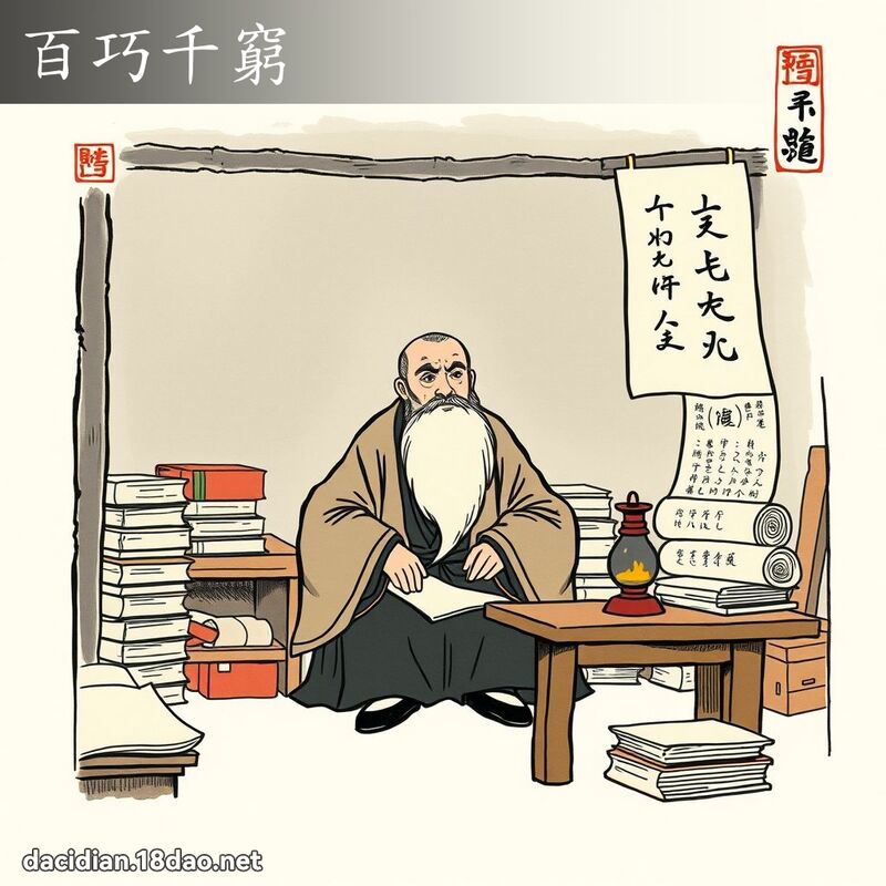 百巧千穷 配图