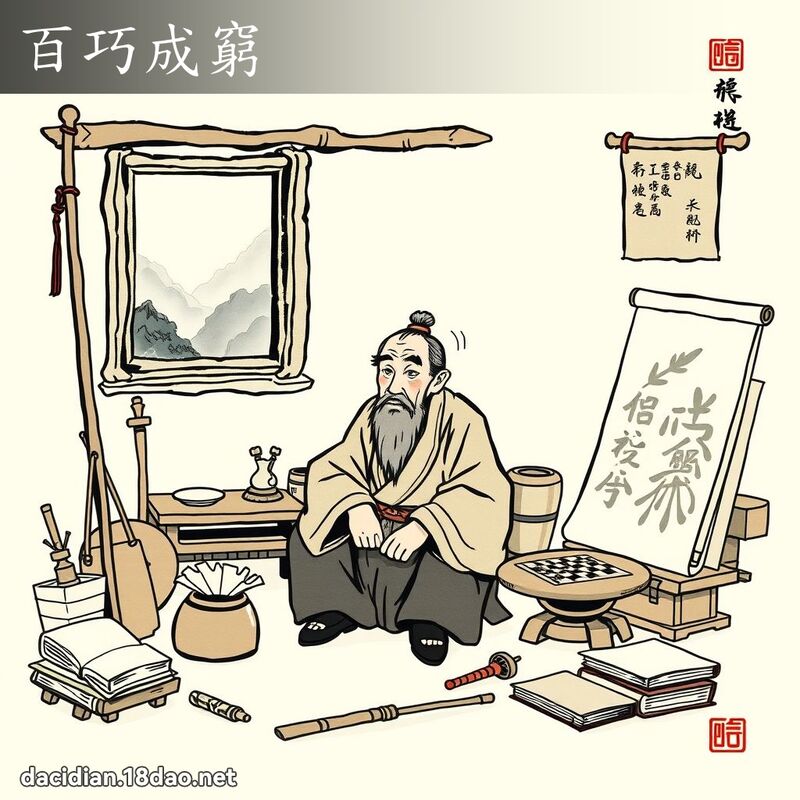 百巧成穷 配图