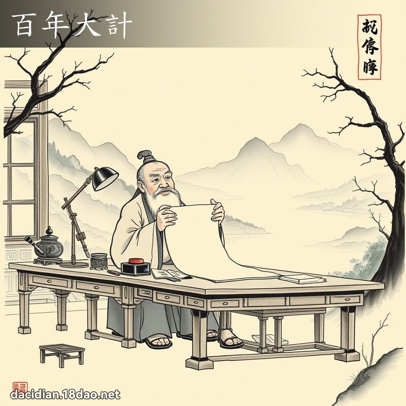 百年大计 配图