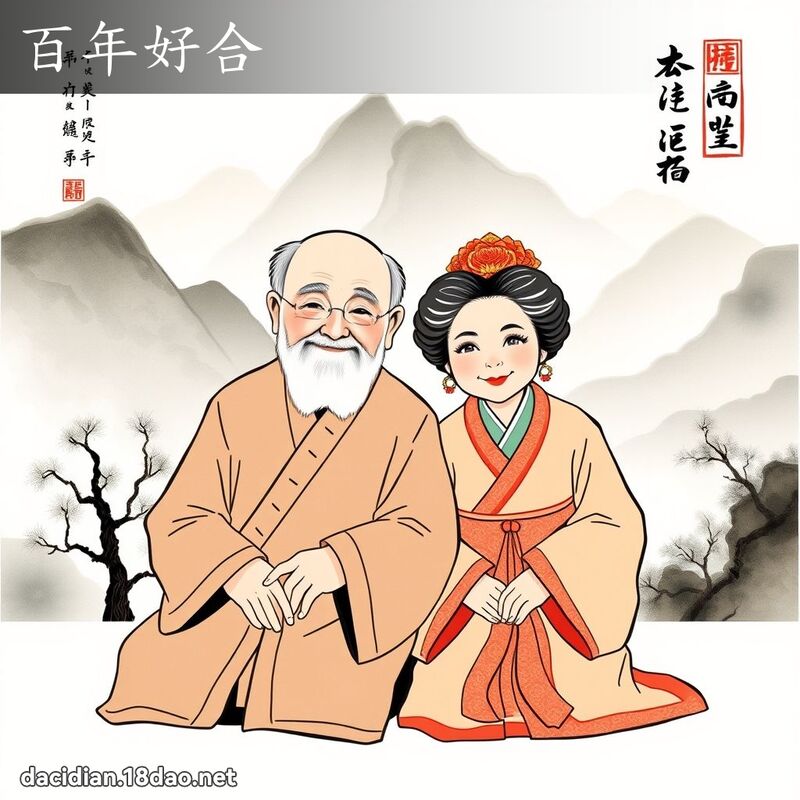 百年好合 配图