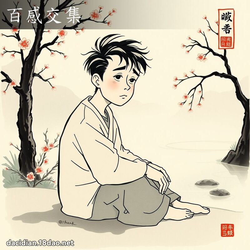百感交集 配图