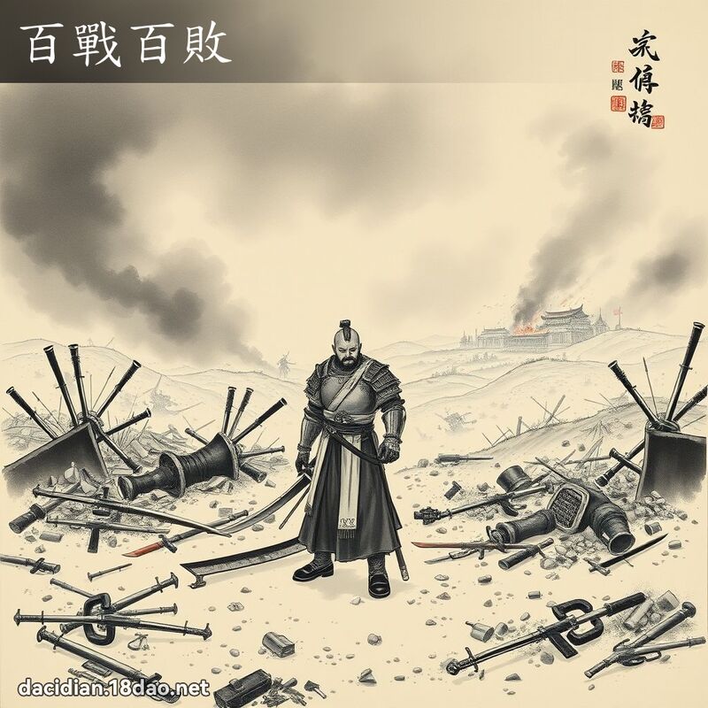 百战百败 配图