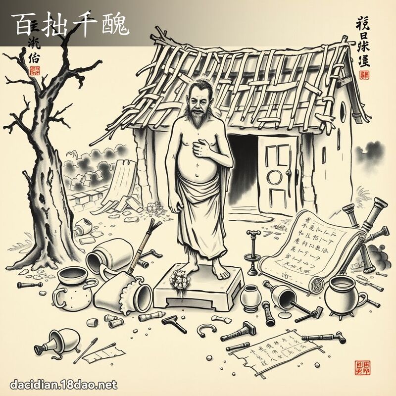 百拙千丑 配图