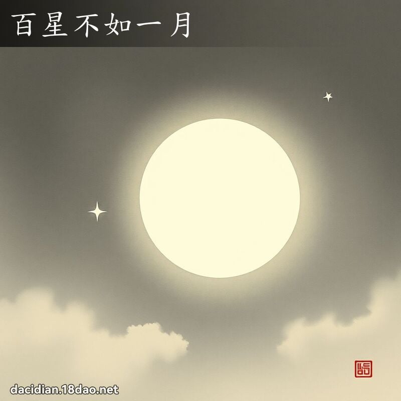 百星不如一月 配图