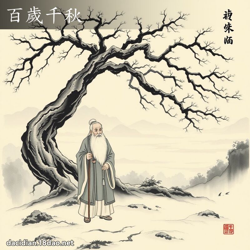 百岁千秋 配图