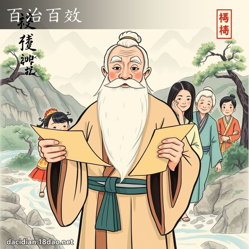 百治百效 配图