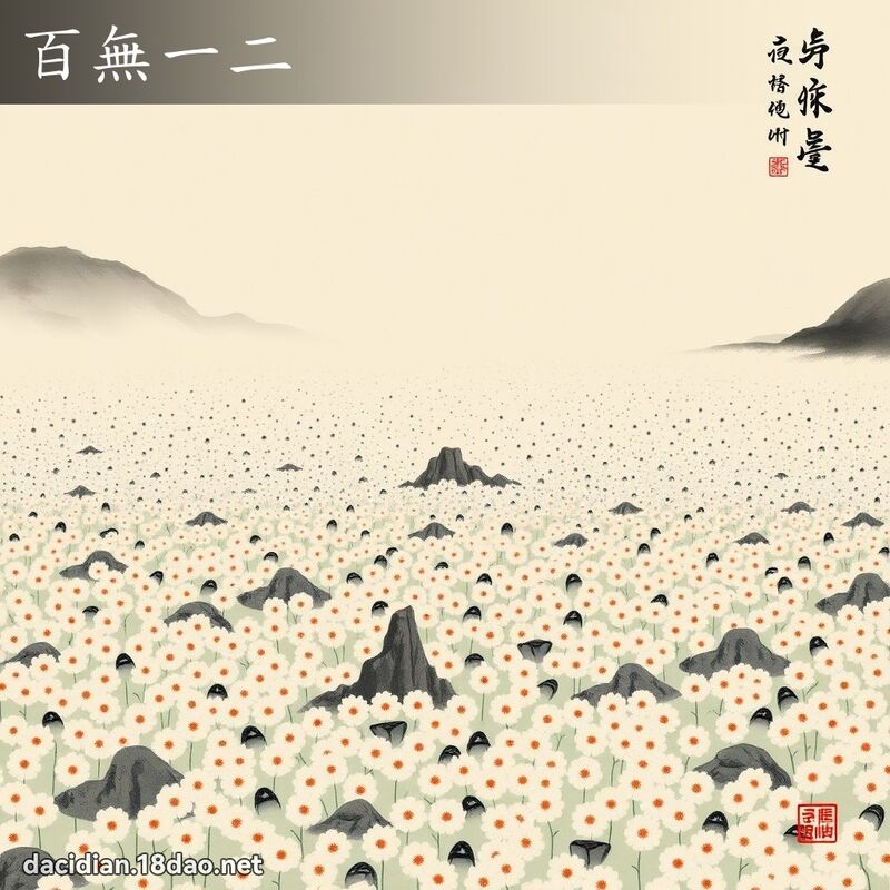 百无一二 配图