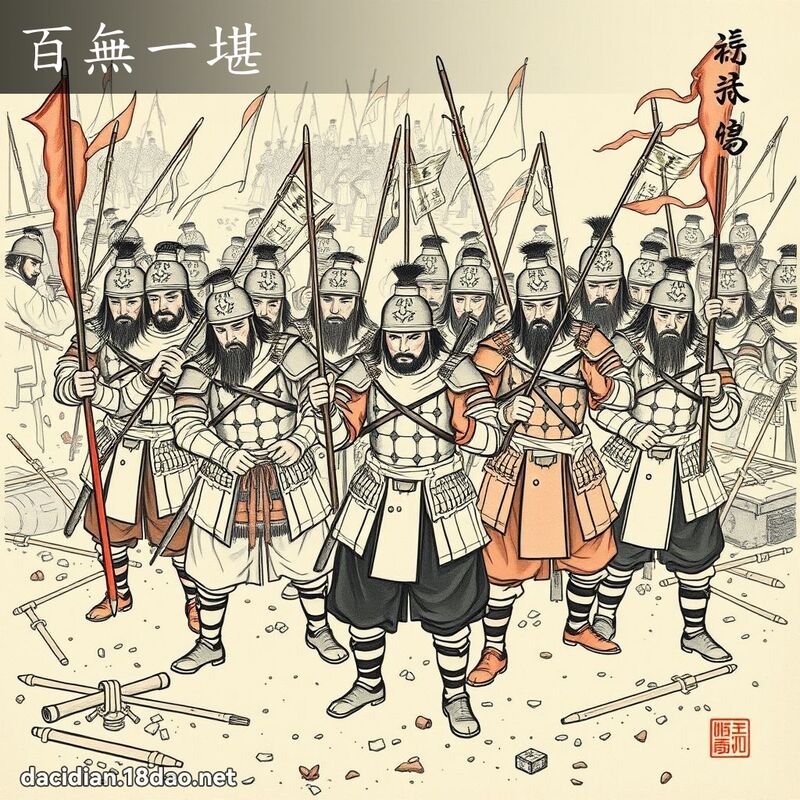 百无一堪 配图