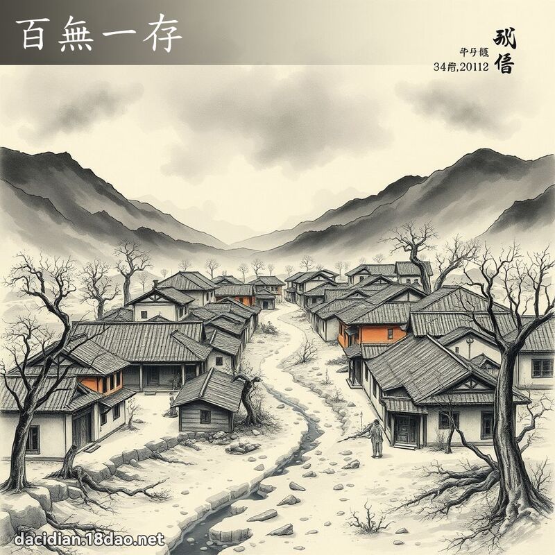 百无一存 配图