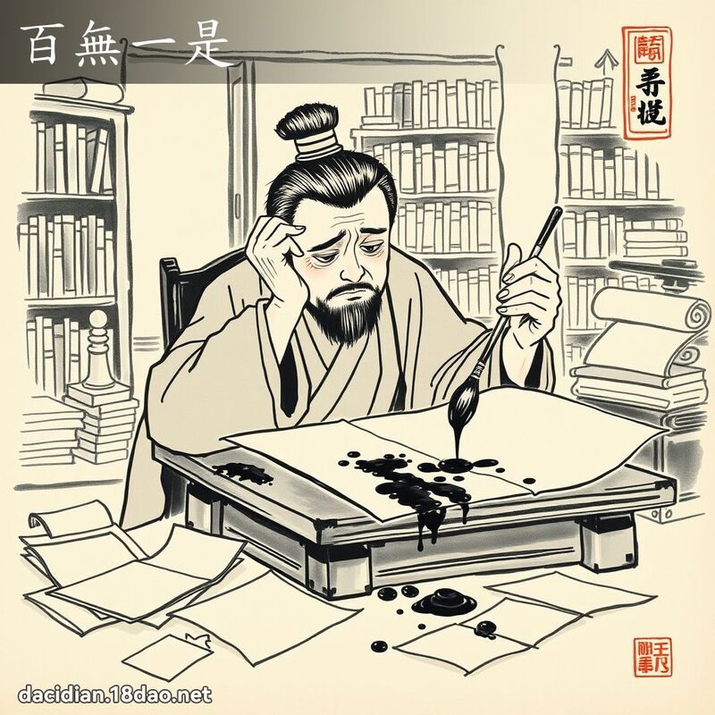 百无一是 配图