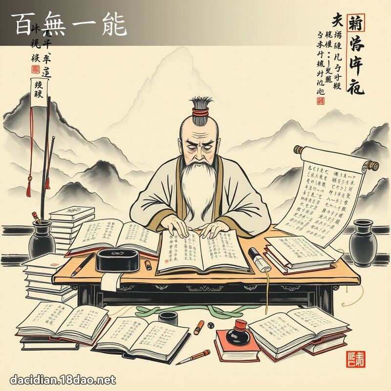 百无一能 配图