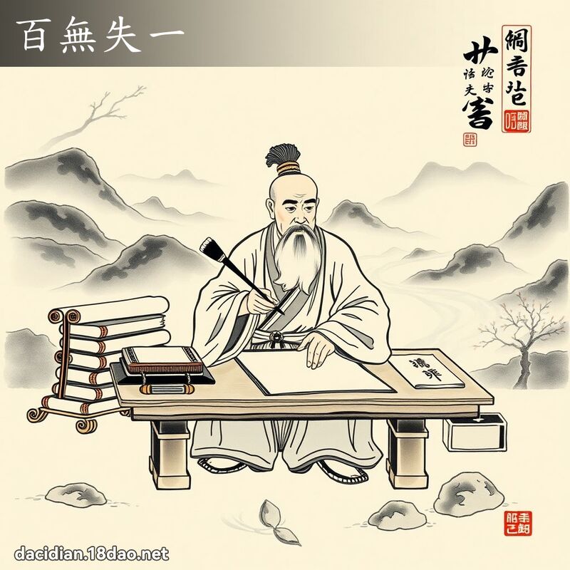 百无失一 配图