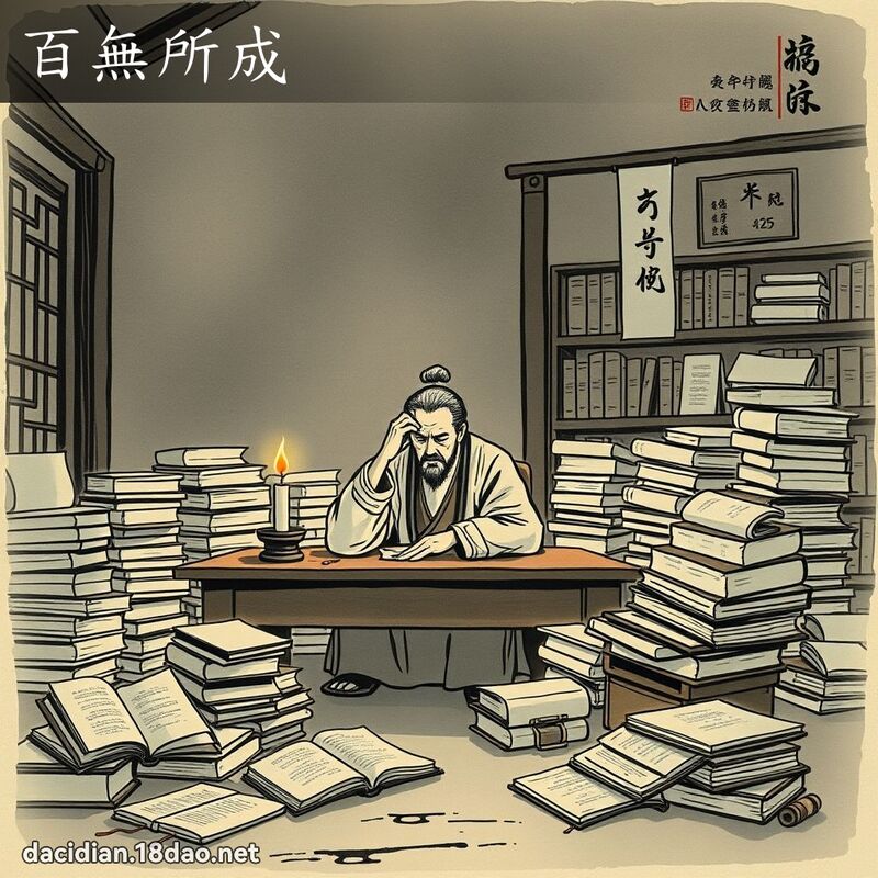 百无所成 配图