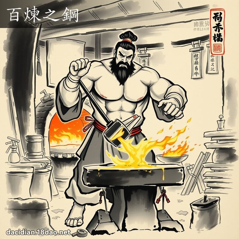 百炼之钢 配图
