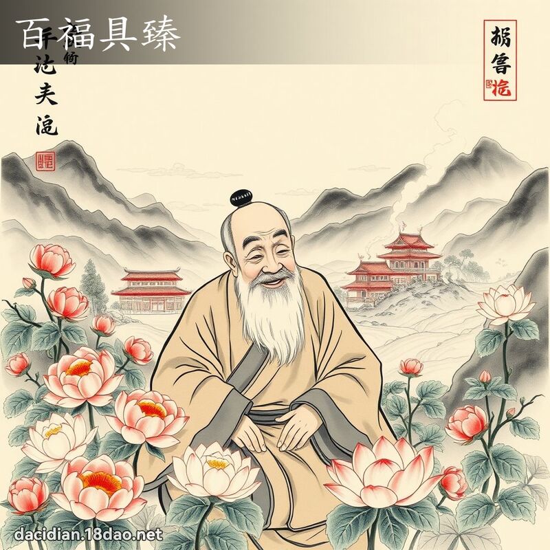 百福具臻 配图
