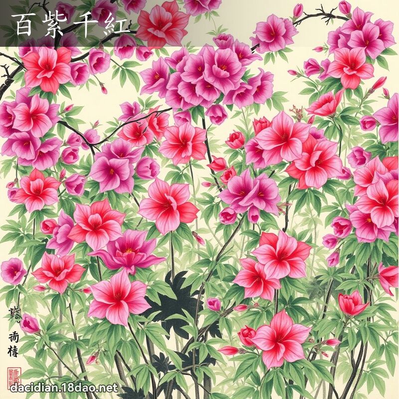 百紫千红 配图