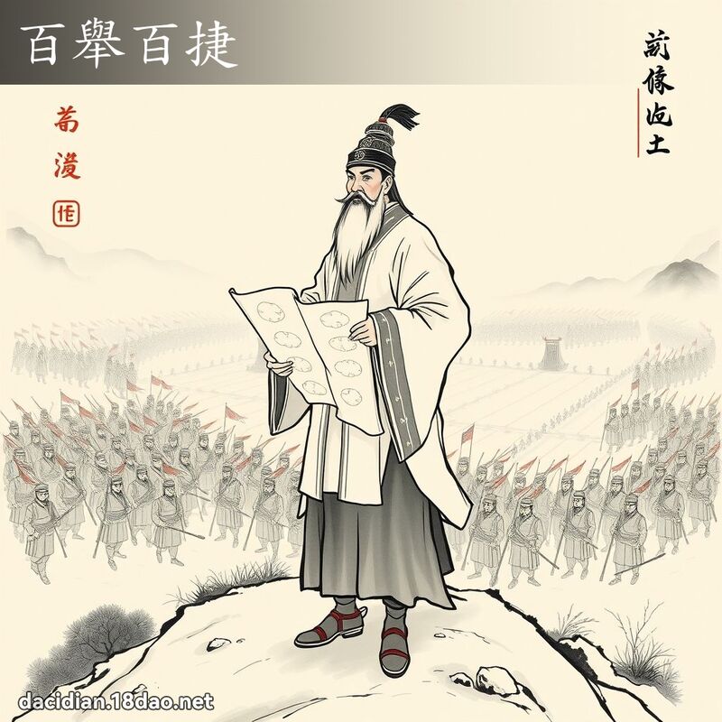 百举百捷 配图