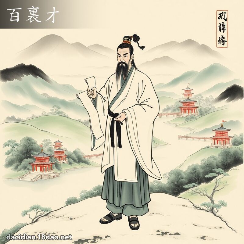 百裏才 配图