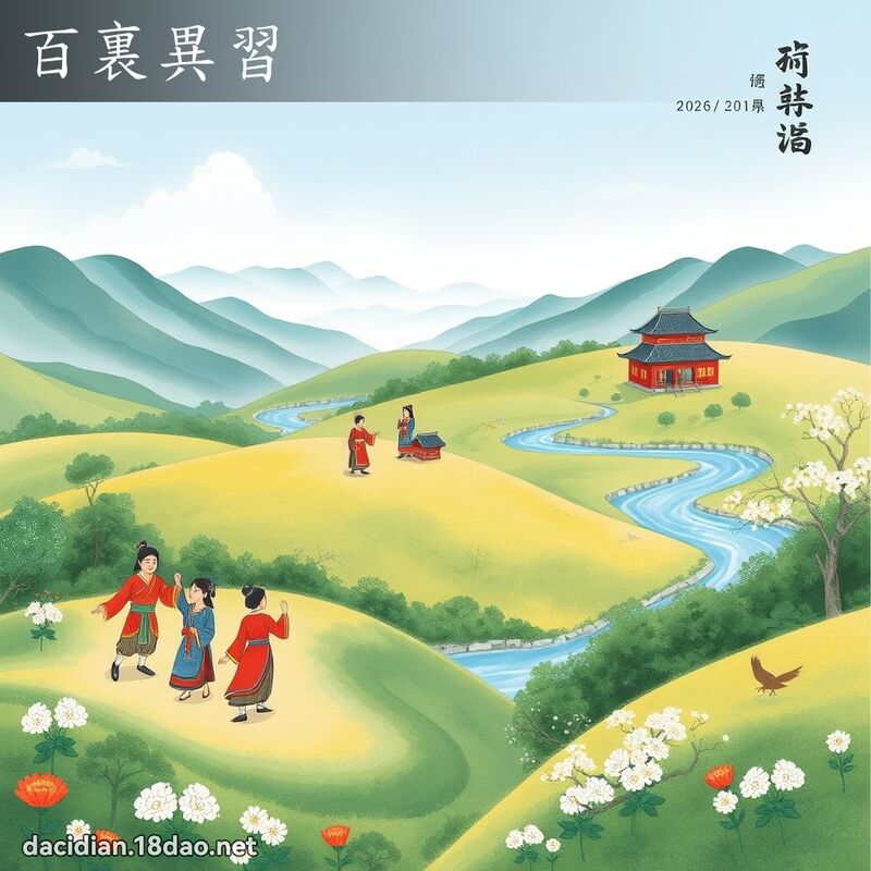 百裏异习 配图