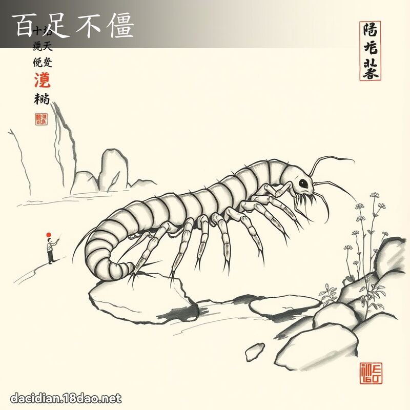 百足不僵 配图