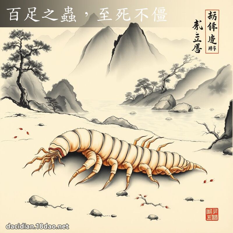 百足之虫,至死不僵 配图