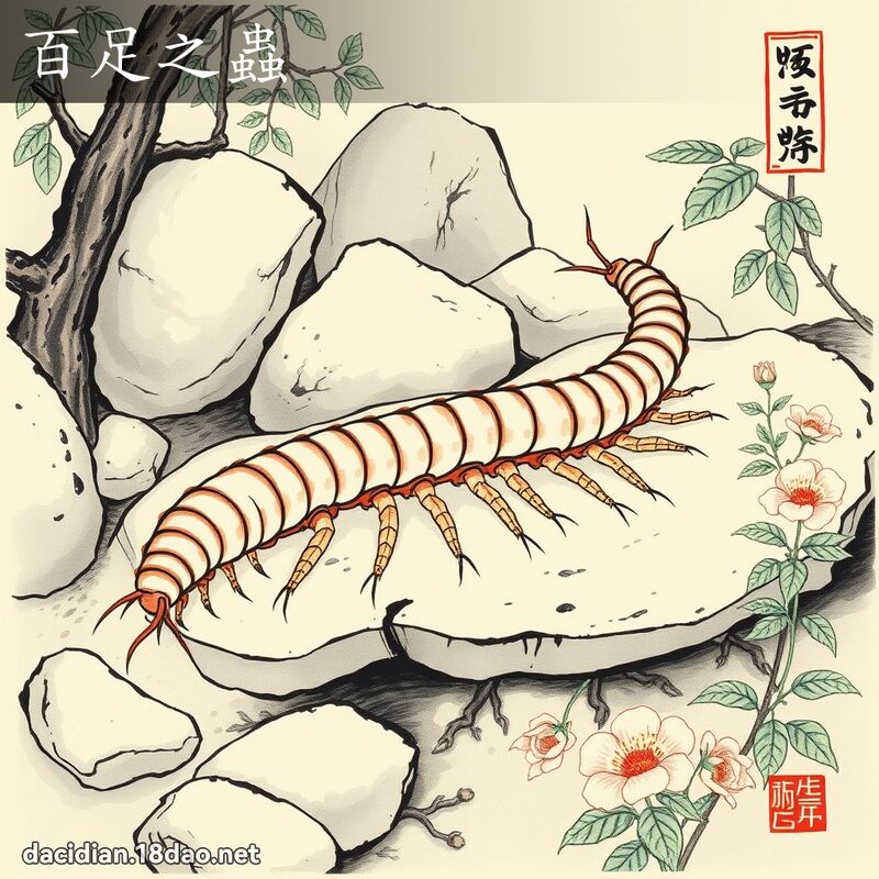 百足之虫 配图