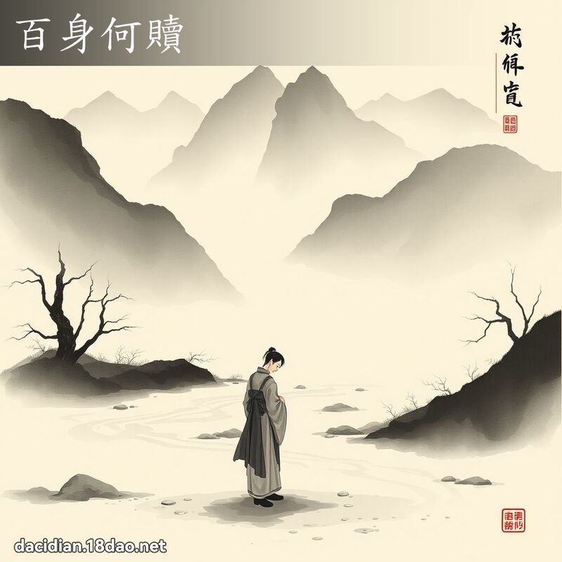 百身何赎 配图