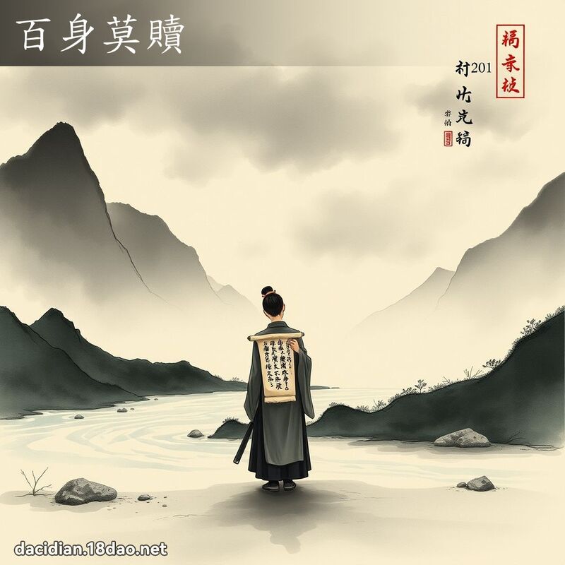 百身莫赎 配图
