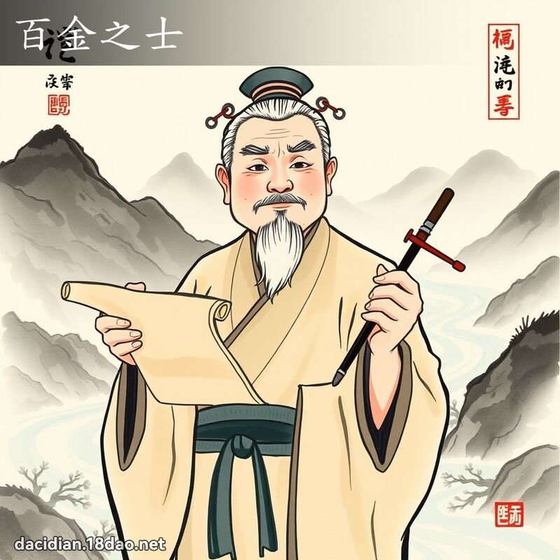 百金之士 配图