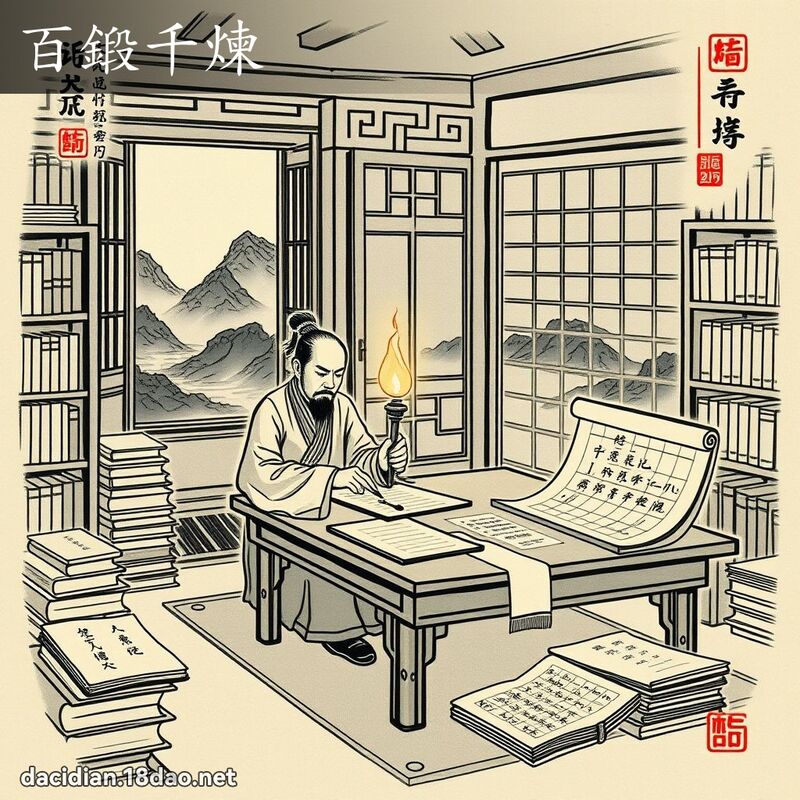 百锻千炼 配图