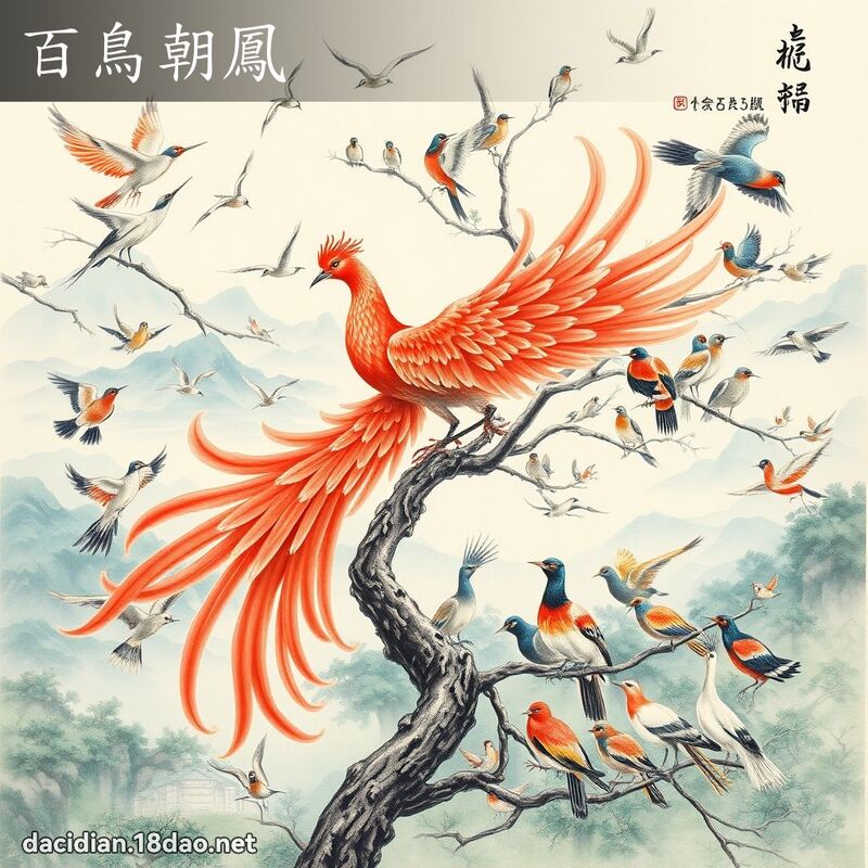 百鸟朝凤 配图
