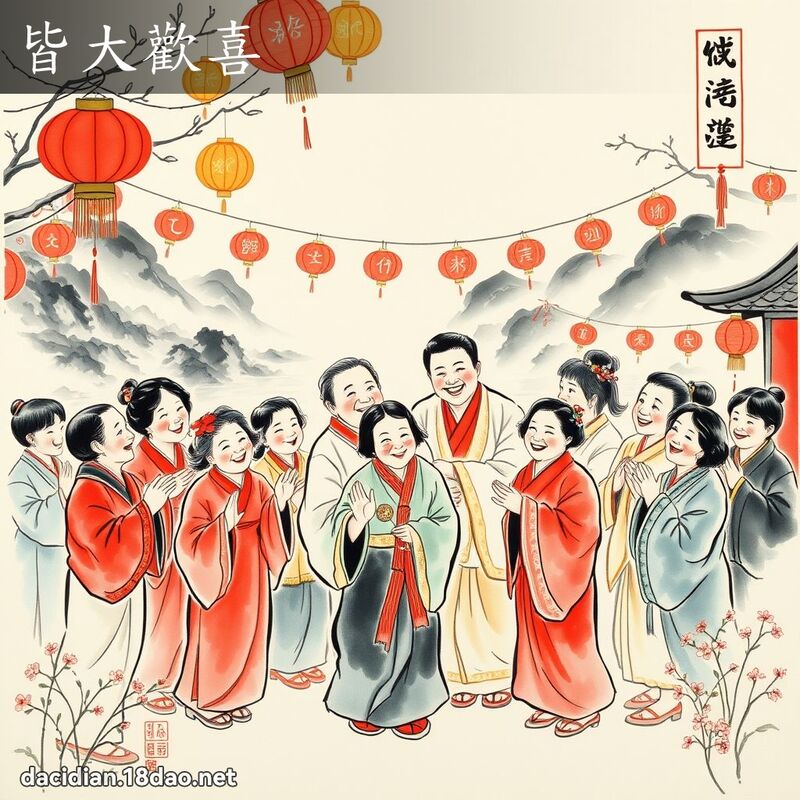皆大欢喜 配图