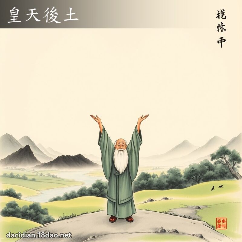 皇天后土 配图
