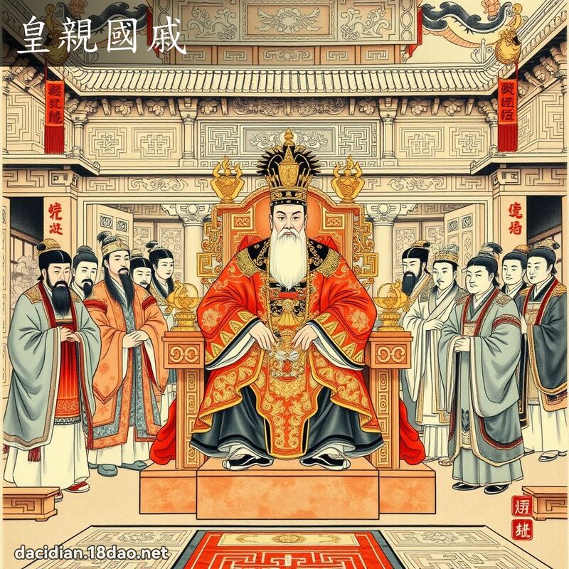 皇亲国戚 配图