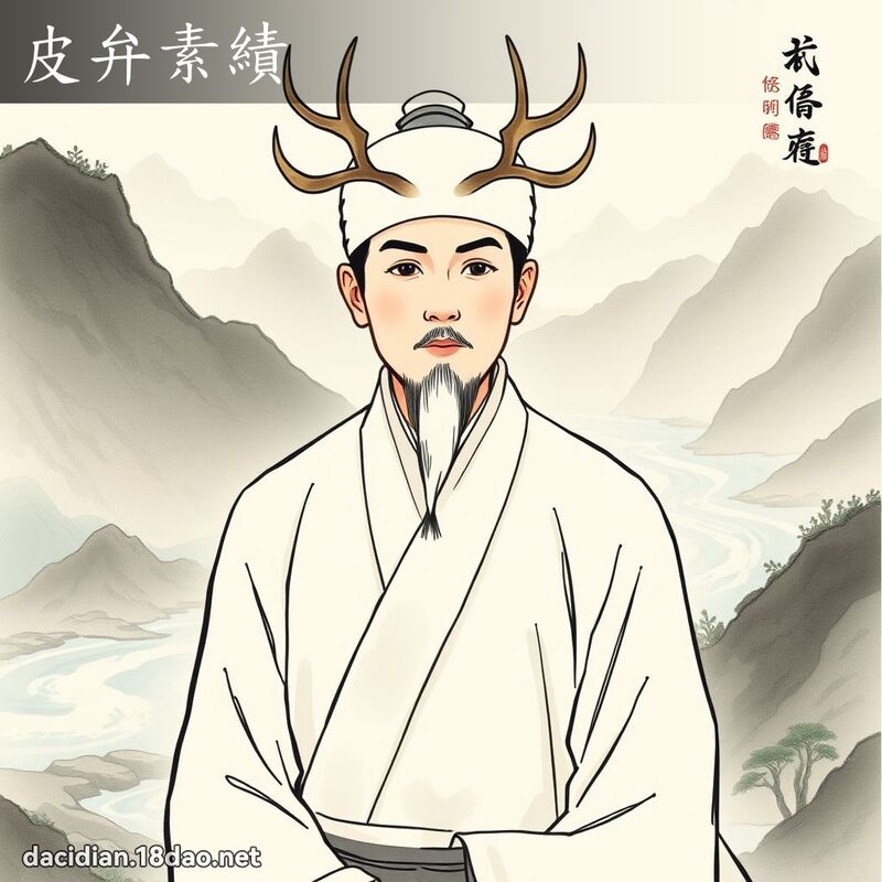 皮弁素绩 配图