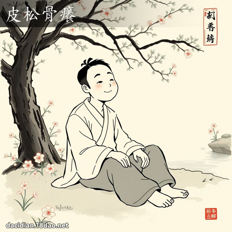皮松骨痒 配图