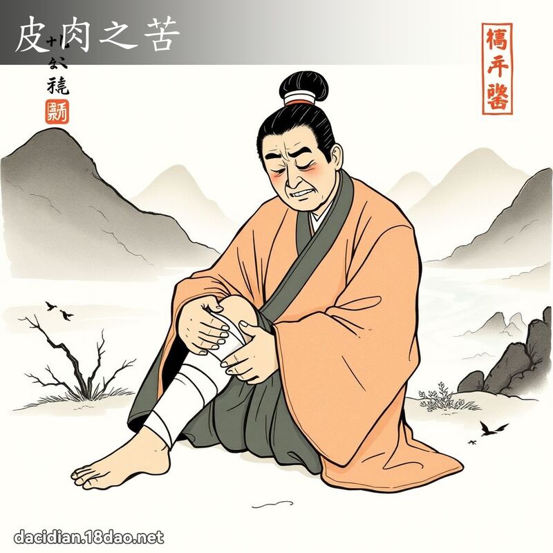 皮肉之苦 配图