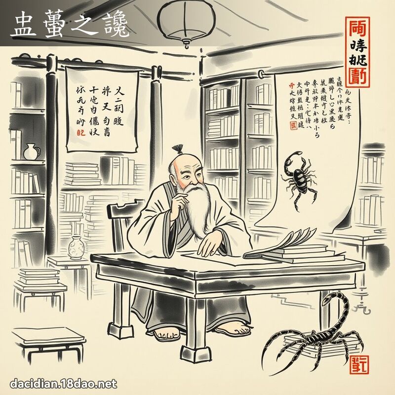 盅蠆之谗 配图