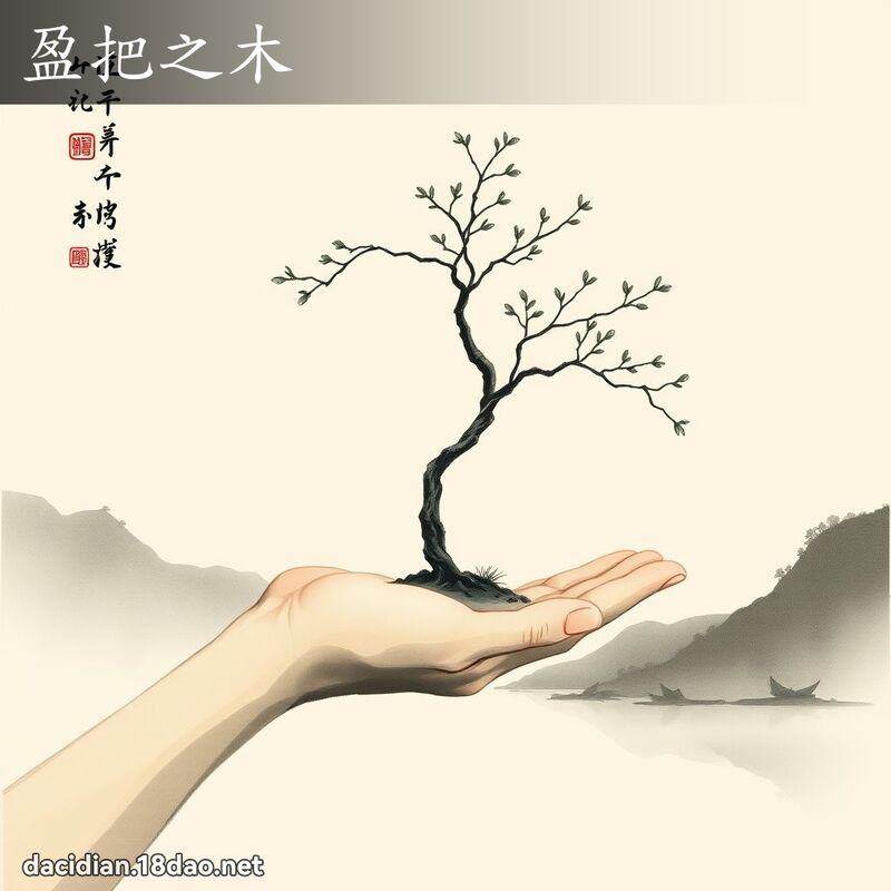 盈把之木 配图