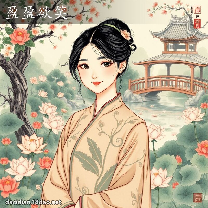 盈盈欲笑 配图