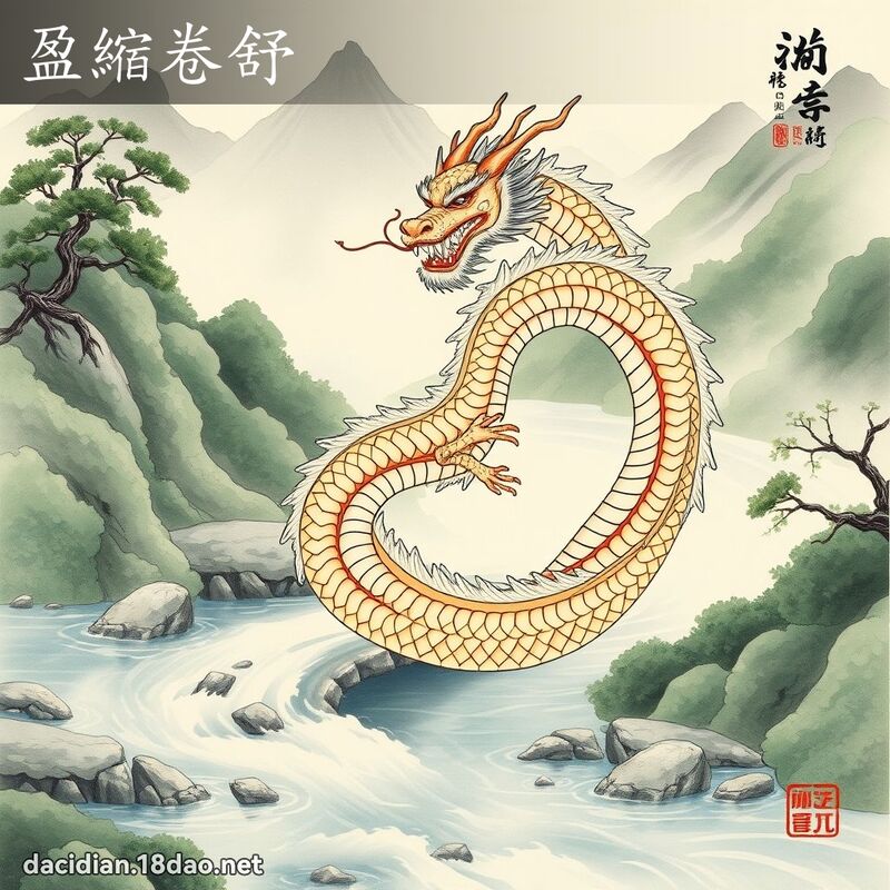 盈缩卷舒 配图