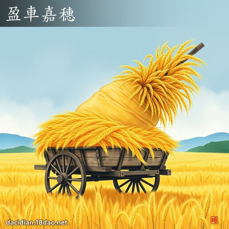 盈车嘉穗 配图