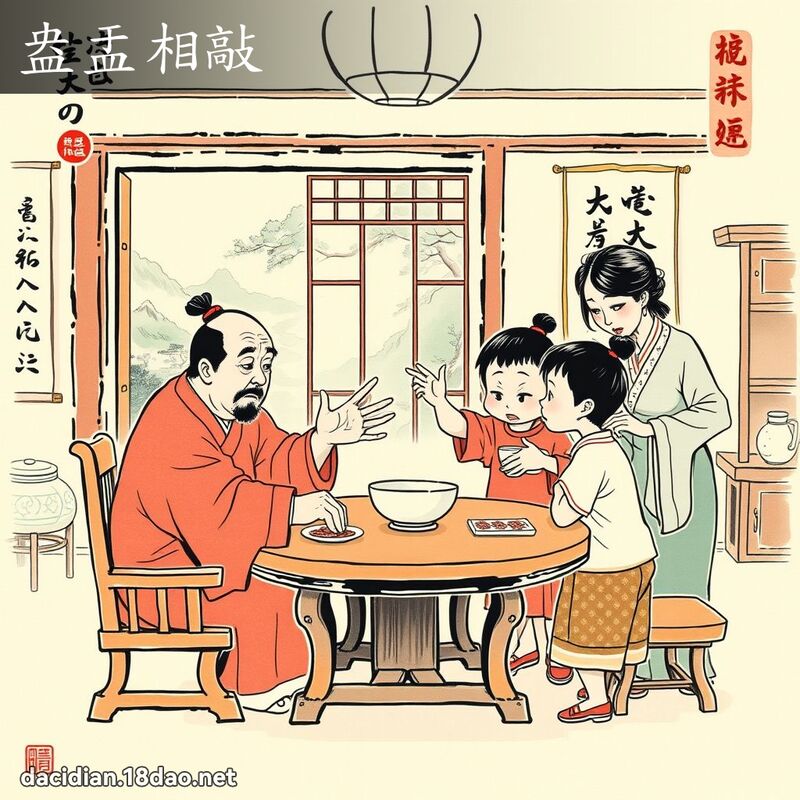 盎盂相敲 配图