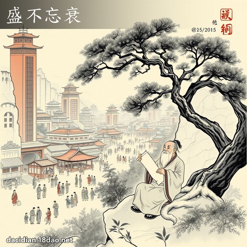 盛不忘衰 配图
