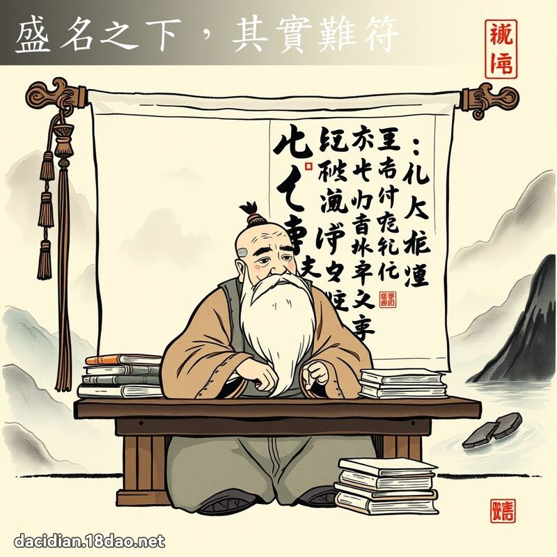 盛名之下,其实难符 配图