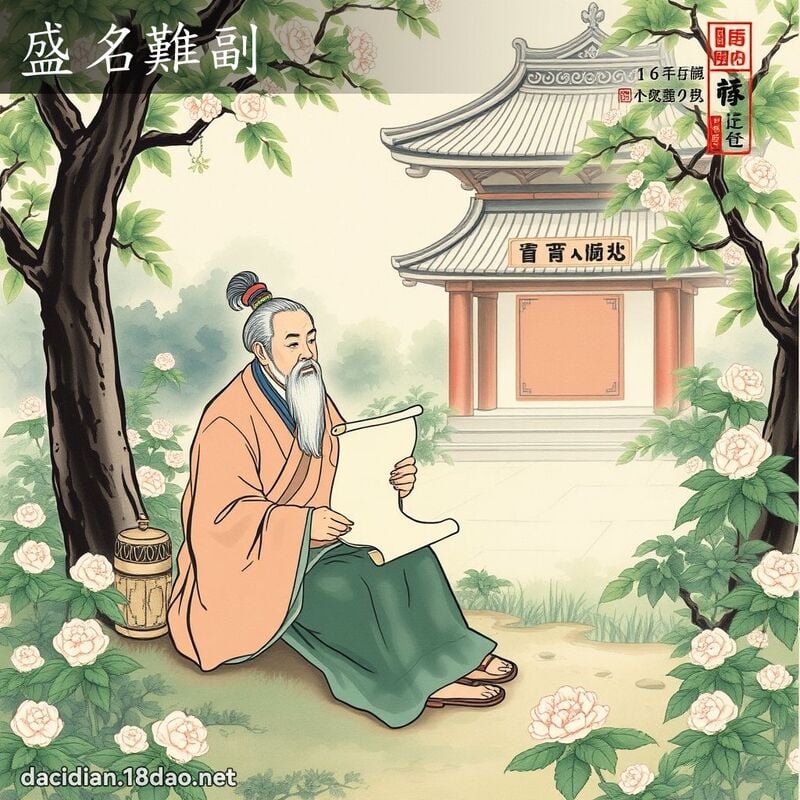 盛名难副 配图