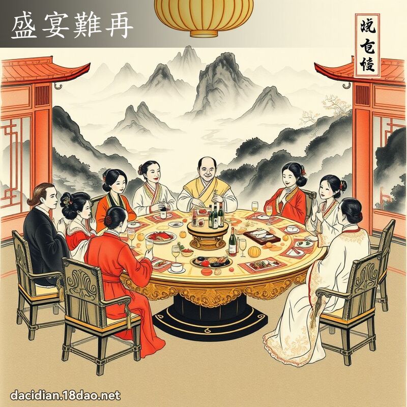 盛宴难再 配图