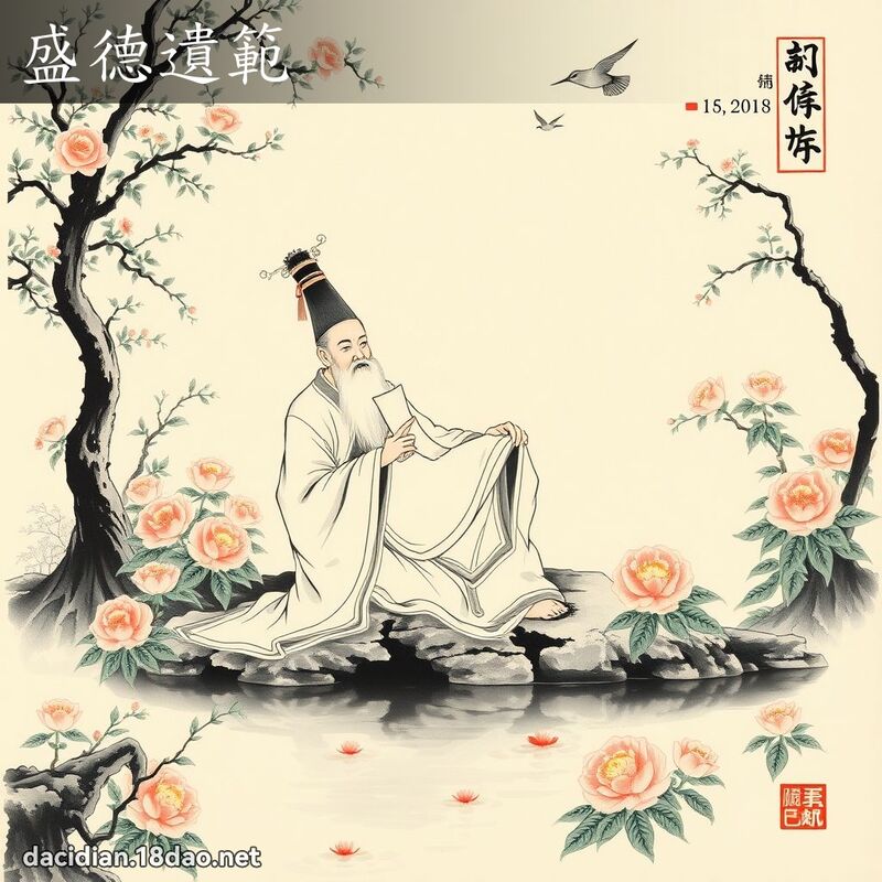 盛德遗范 配图